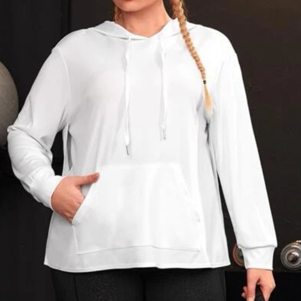 White athletic top